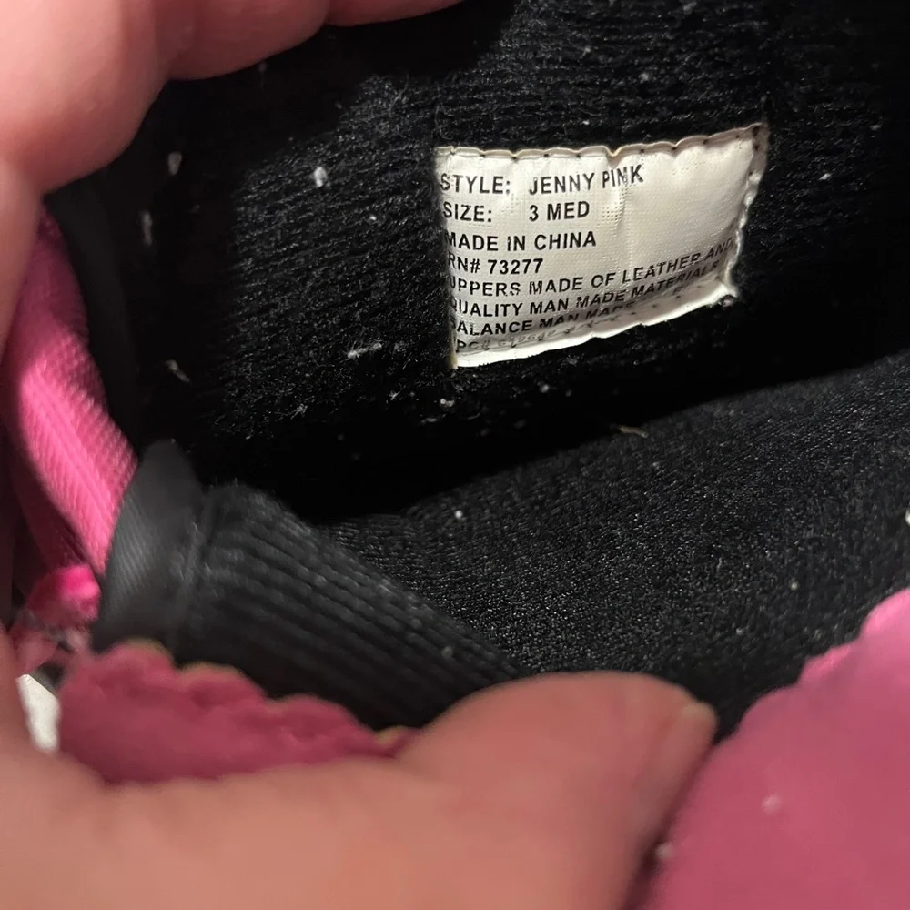 Totes Winter Snow Boots, Size 3M, Black,Gray & Pink